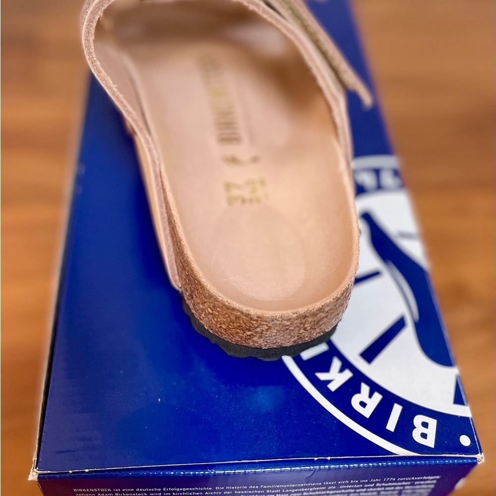 Birkenstock Double Strap Sandals Comfortable Slip-On Design - Picture 4 of 8